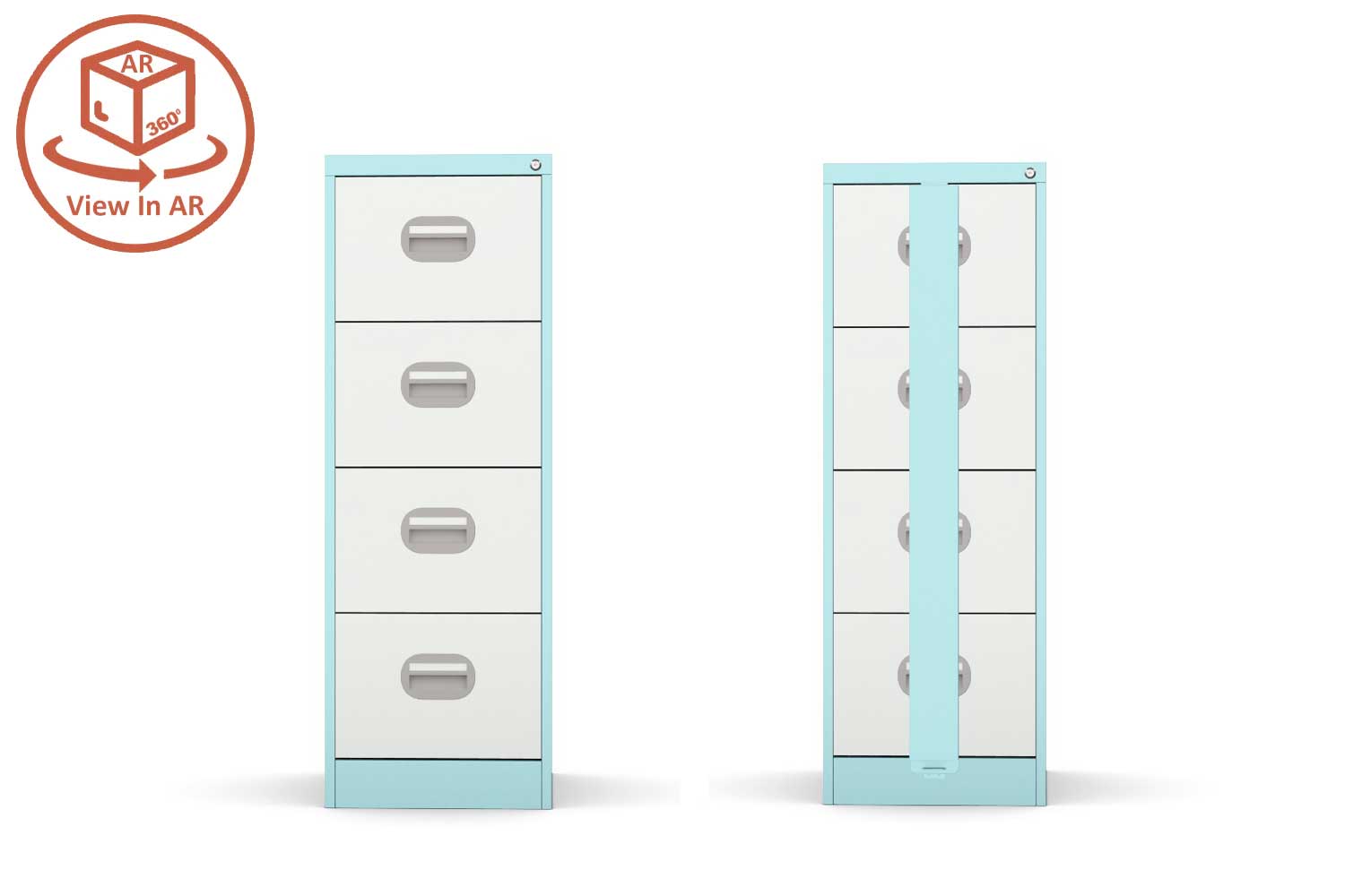 4 drawer filing cbainet with locks, metal and wooden office storage for files standrad and wide options available