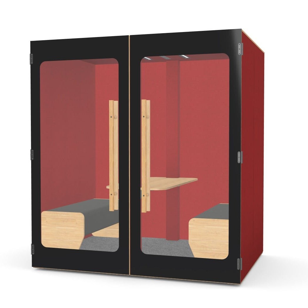 Hide H4 Booth Acoustic Office POD Room 201cm W 140cm D View in 360° Choose Options