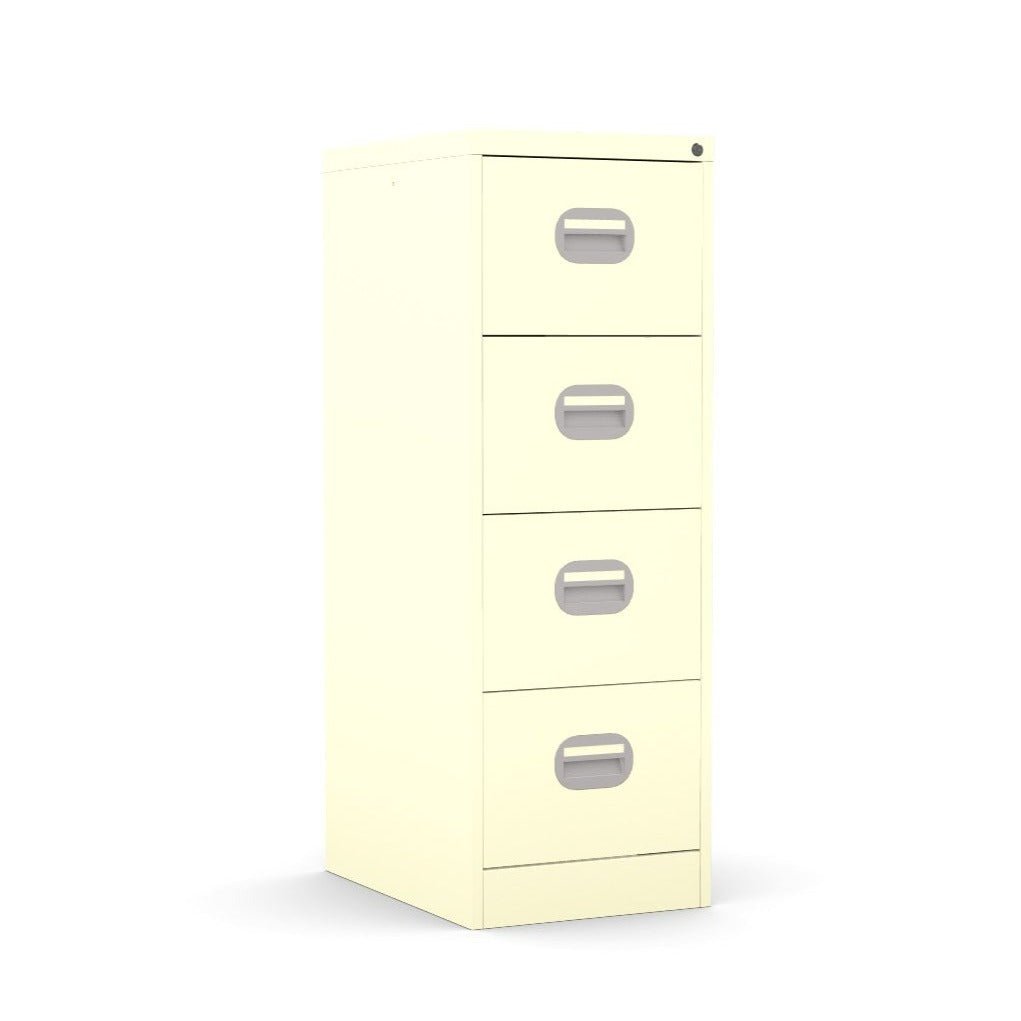 4 Drawer Filing Cabinet Metral locking  FCEC4F-cream