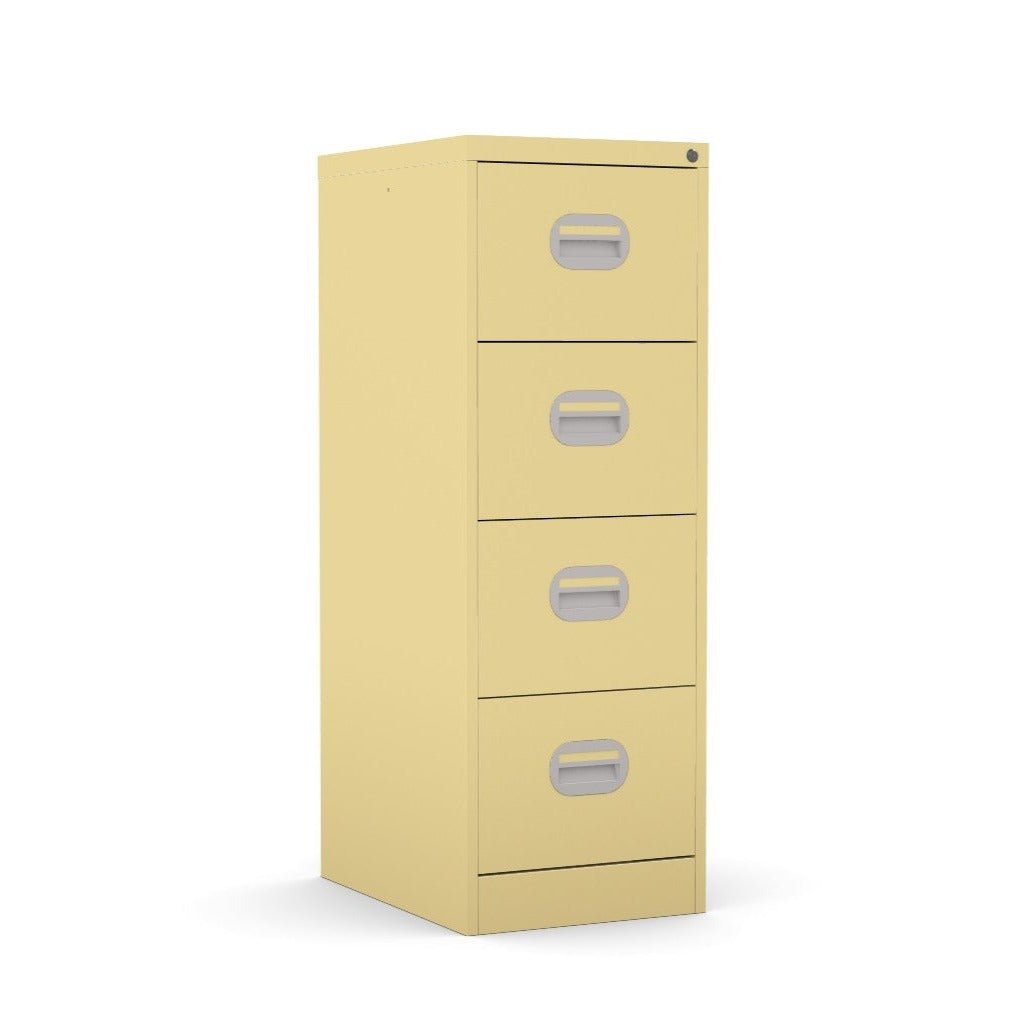 4 Drawer Filing Cabinet Metral locking  FCEC4F-green beige