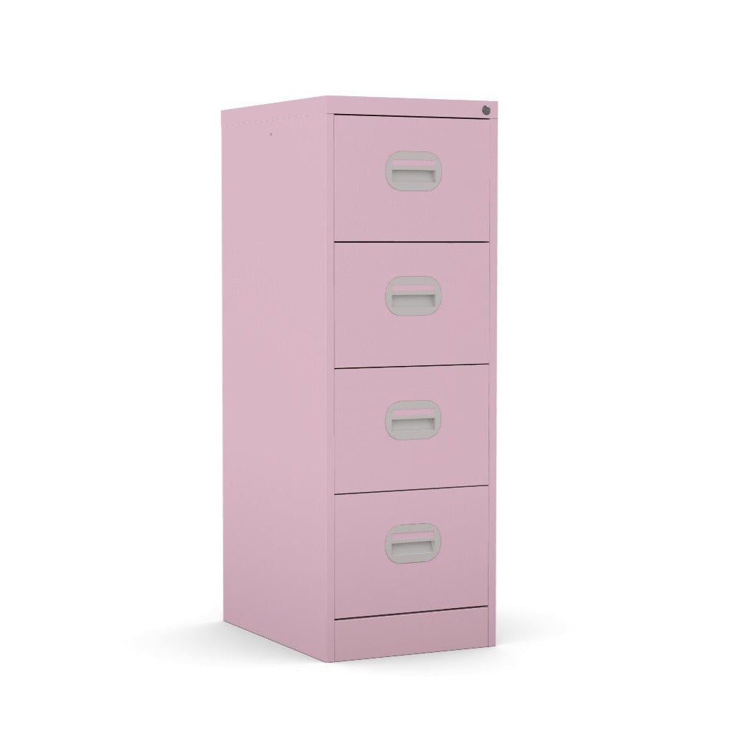 4 Drawer Filing Cabinet Metral locking FCEC4F-violet