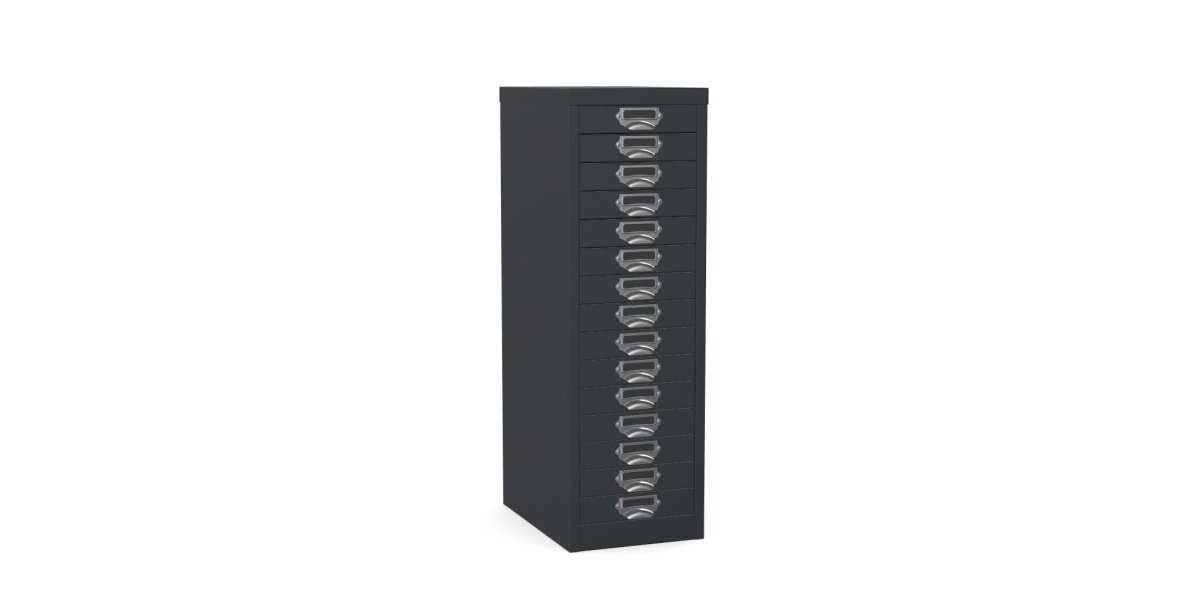 Multidrawer  Storage Cabinet 15 Drawer by Silverline MDUR15 Black