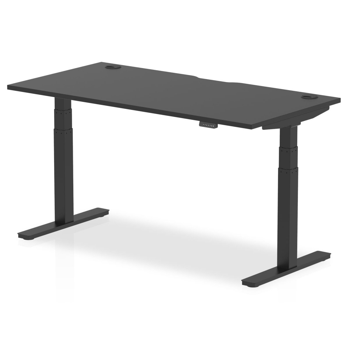 Office furniture air-black-series-height-adjustable-desk Dynamic Black 160 Wide