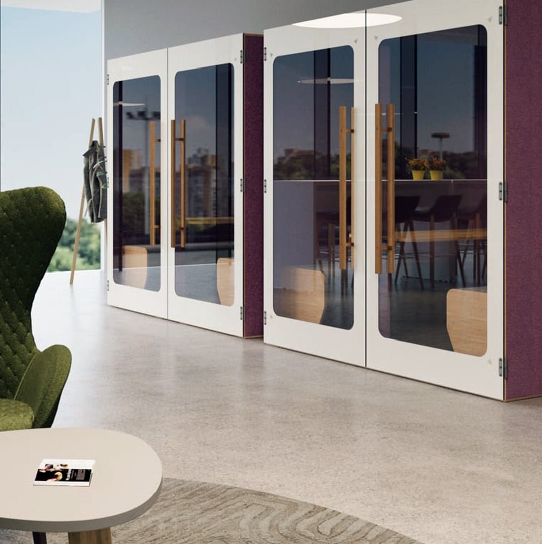 Office  Hide Meeting Booth office acoustic roomThat’s My Office Furniture, 360 Degree View storage, desk, chair