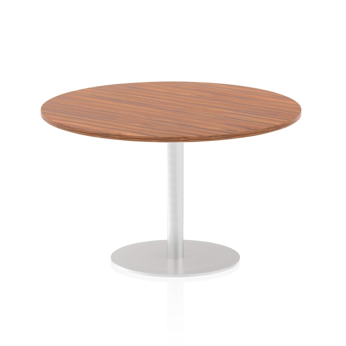 Office furniture italia-round-poseur-table Dynamic Maple 100 Wide 1145mm High