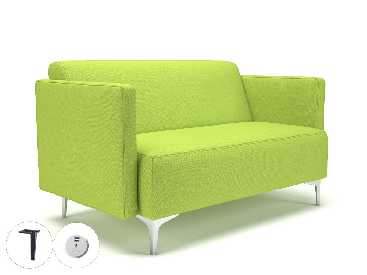 Office furniture napa-slim-arm-125cm-wide-sofa-in-camira-era-fabric-with-socket Dynamic Colour