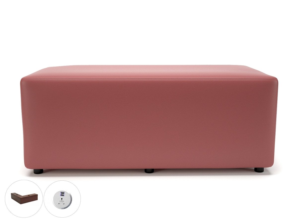 Office furniture ottawa-122cm-wide-in-cristina-marrone-ultima-faux-leather-with-socket Dynamic Light Wood Colour Cream