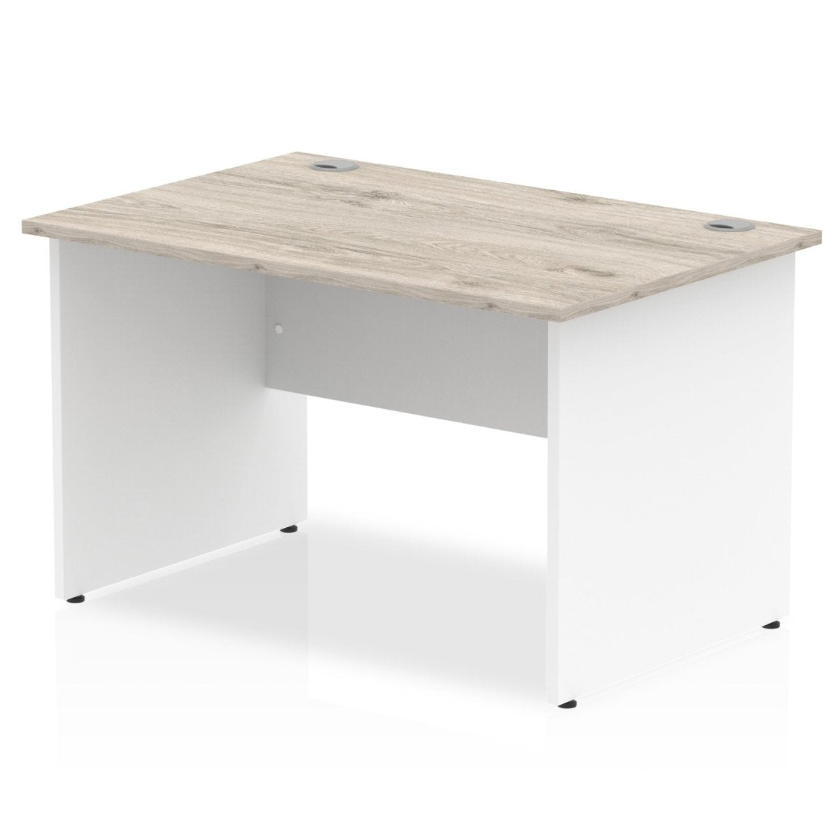 Office furniture impulse-120mm-straight-desk-panel-end-leg Dynamic White Colour White