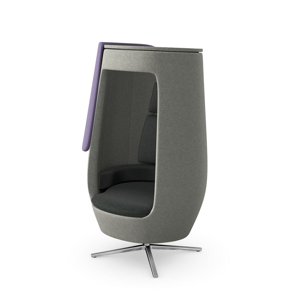 Office  Design Yours A11 Privacy Quiet Lounge Chair A11-Config 5 Office Furniture and Home Remote Working