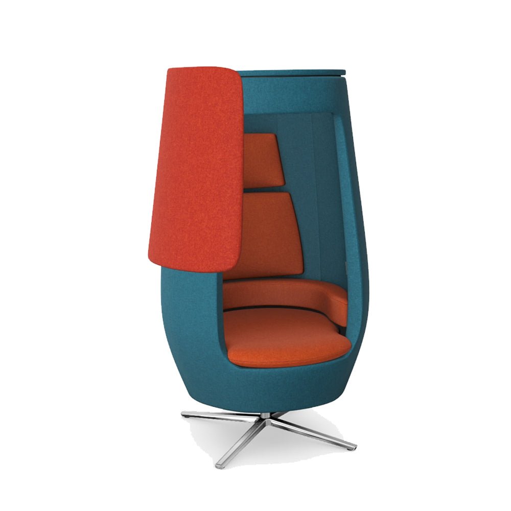 Office  Design Yours A11 Privacy Quiet Lounge Chair A11-Config 1 Office Furniture and Home Remote Working