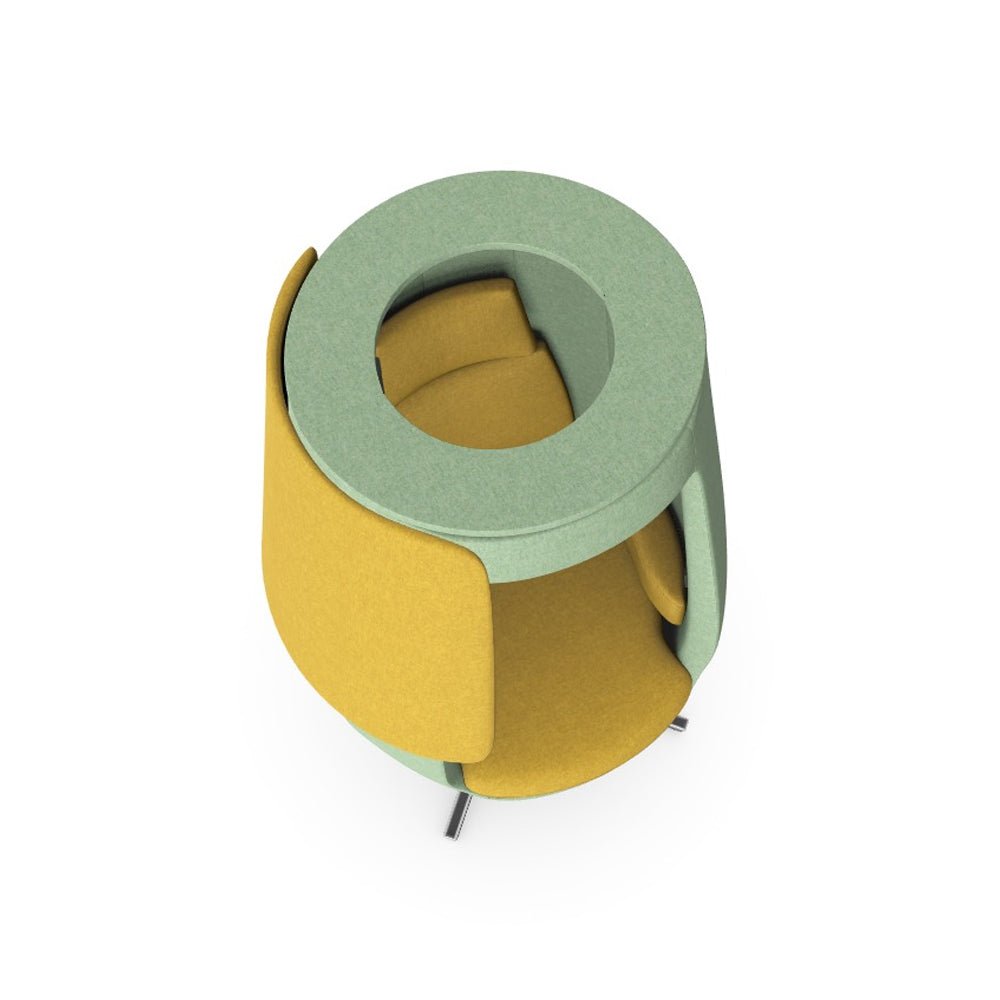 Office  Design Yours A11 Privacy Quiet Lounge Chair A11-Config 2 Office Furniture and Home Remote Working