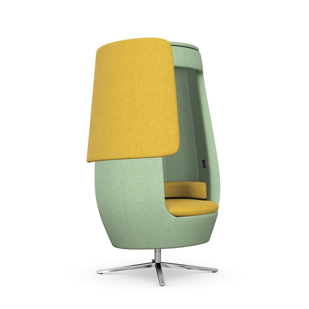 Office  Design Yours A11 Privacy Quiet Lounge Chair A11-Config 8 Office Furniture and Home Remote Working