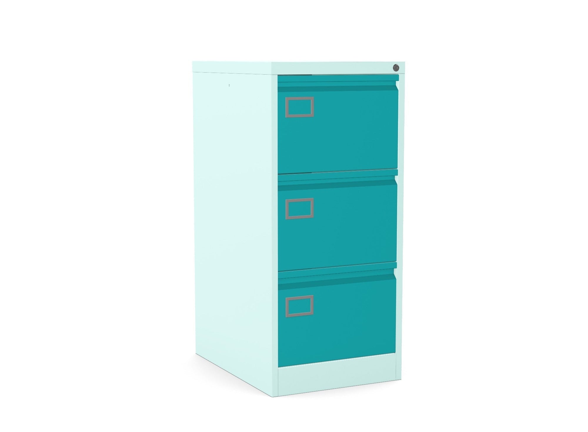 Premium 3 Drawer Filing Cabinet 360° View & AR Silverline  Executive FCEX3F 3 Office Furniture