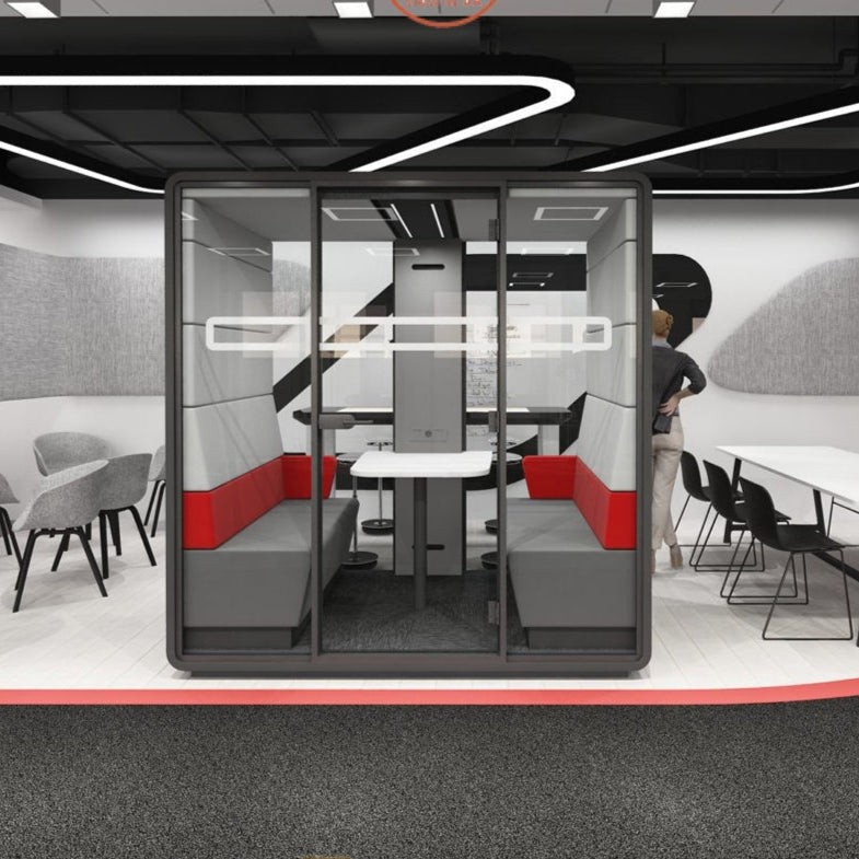 Office Meeting Space  Hush Meet L3 Acoustic POD Room  Configure yours in 360° 7 Office Furniture
