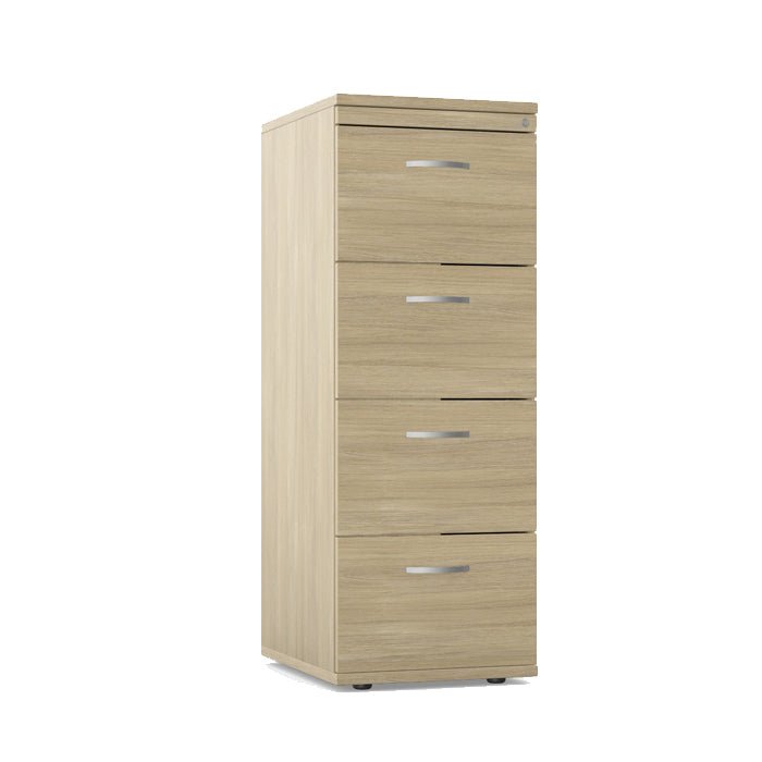 Filing Cabinet Wooden 4 Drawer Choose Colours KIT-4DFC