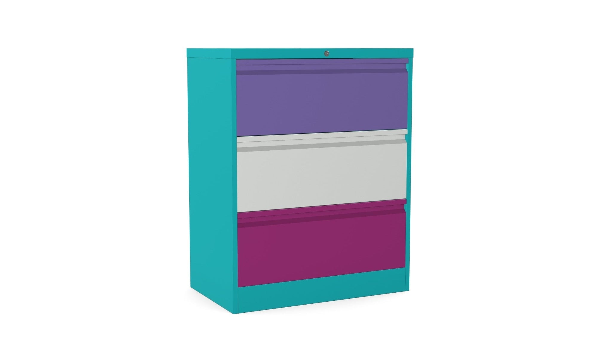 Silverline M-Line Side Filer 3 Drawers SFLM3DOW 6 Office Furniture and Home Remote Working