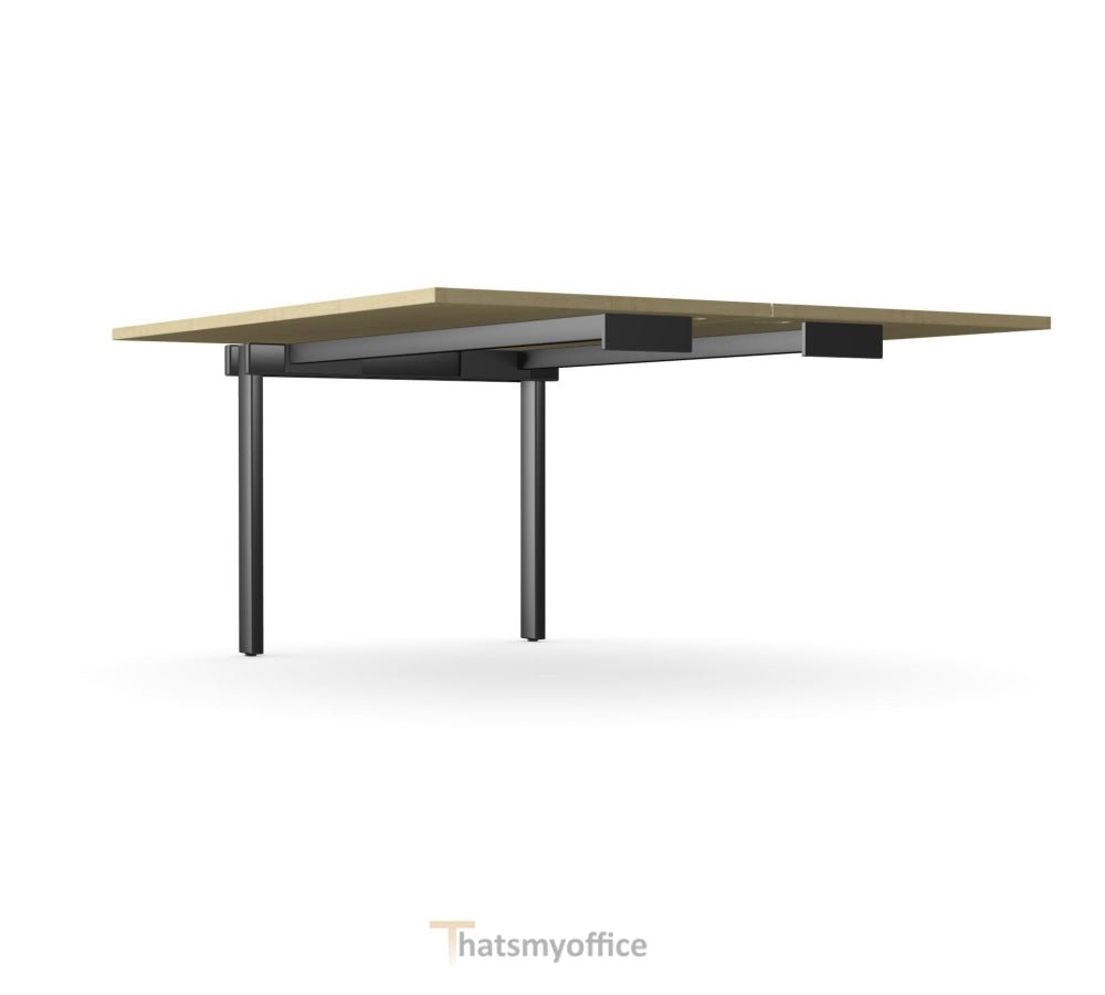 Switch Double Bench Extension Desk S-2PB-ADD-T147 2 Office Furniture and Home Remote Working