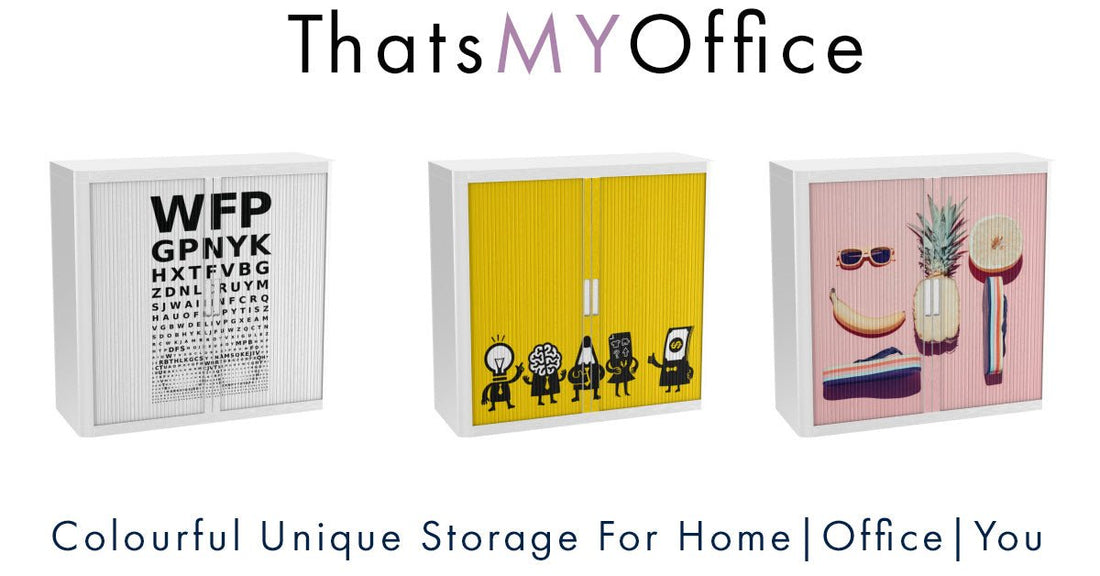 Branded Tambour Cupboards - THATSMYOFFICE