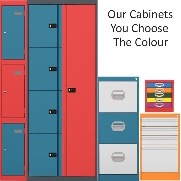 Choosing your office furniture Storage in Colour – THATSMYOFFICE