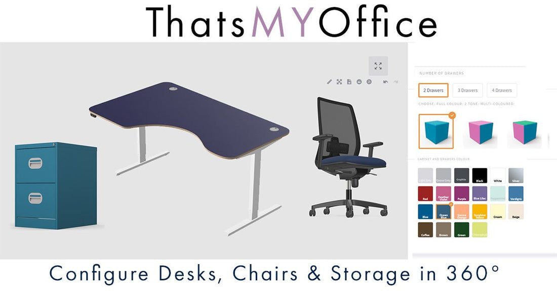 office furniture with 360 view