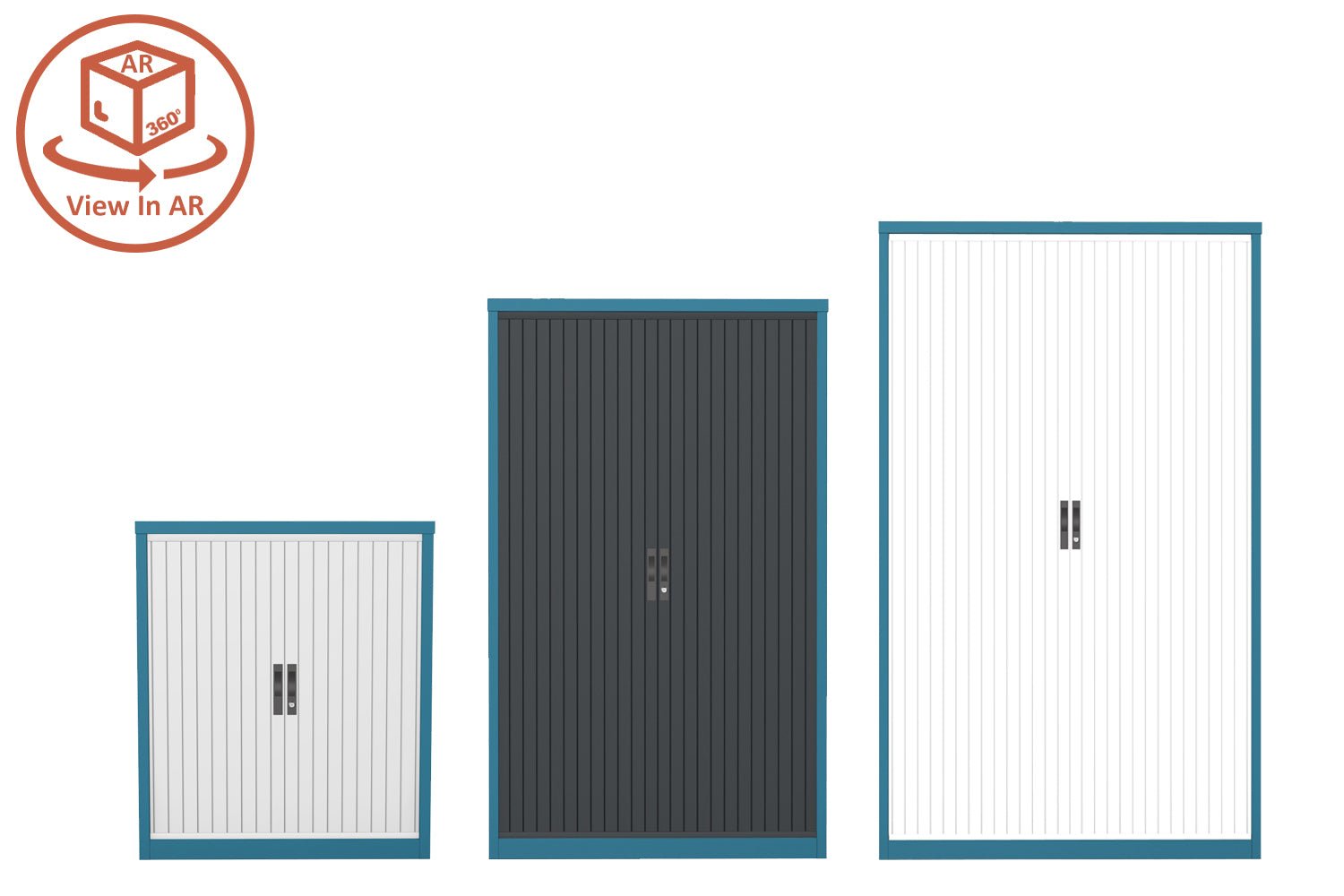 Silverline Office Furniture from thats my office choose in 360 view and AR, huge colour range  Sliding Door Tambour