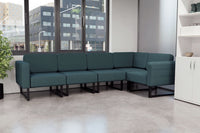soft seating for busy offices, create comfortable break out areas for shared working spaces