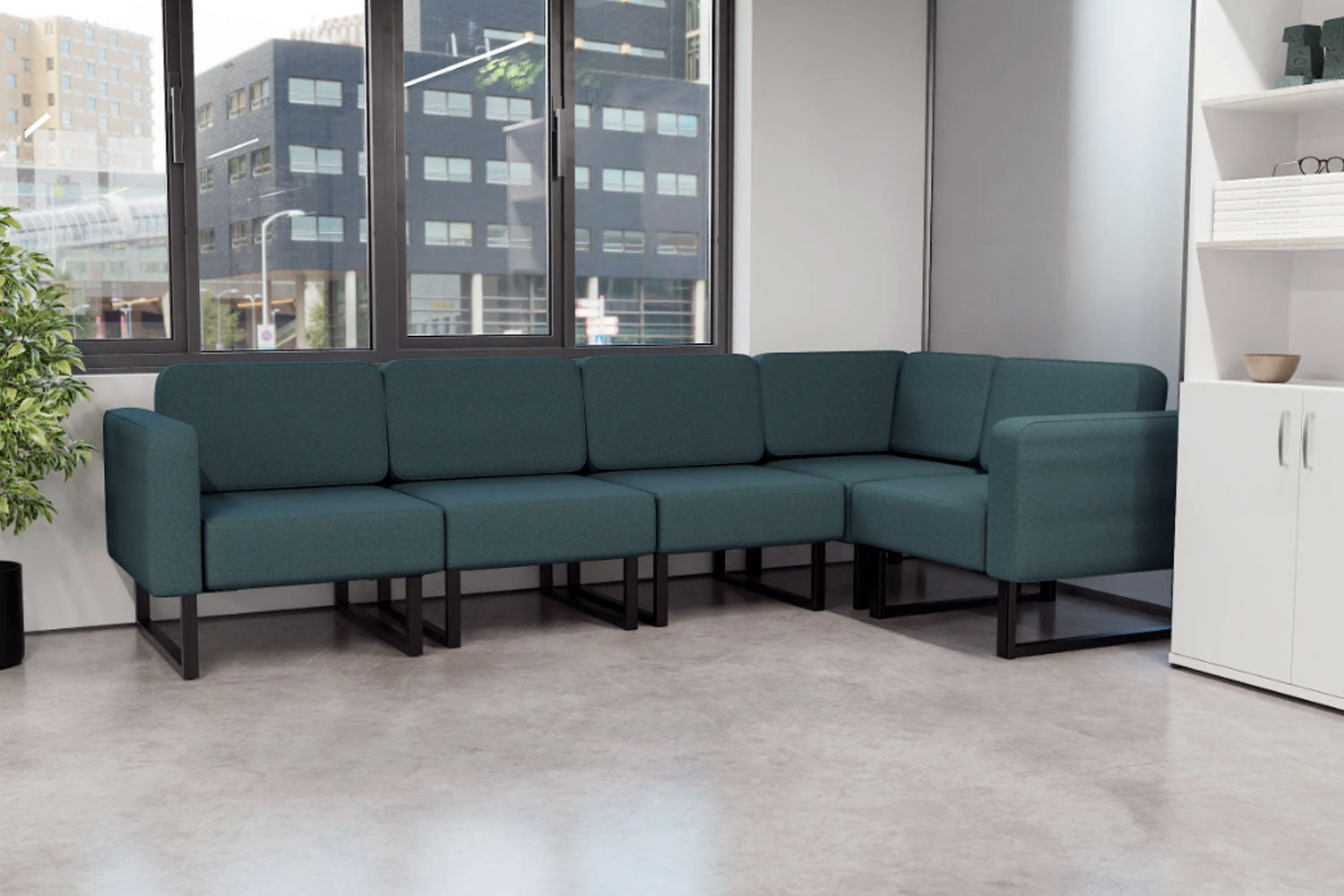 soft seating for busy offices, create comfortable break out areas for shared working spaces