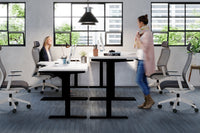 Stand Desk - height adjustable UK best office furniture for electric desks