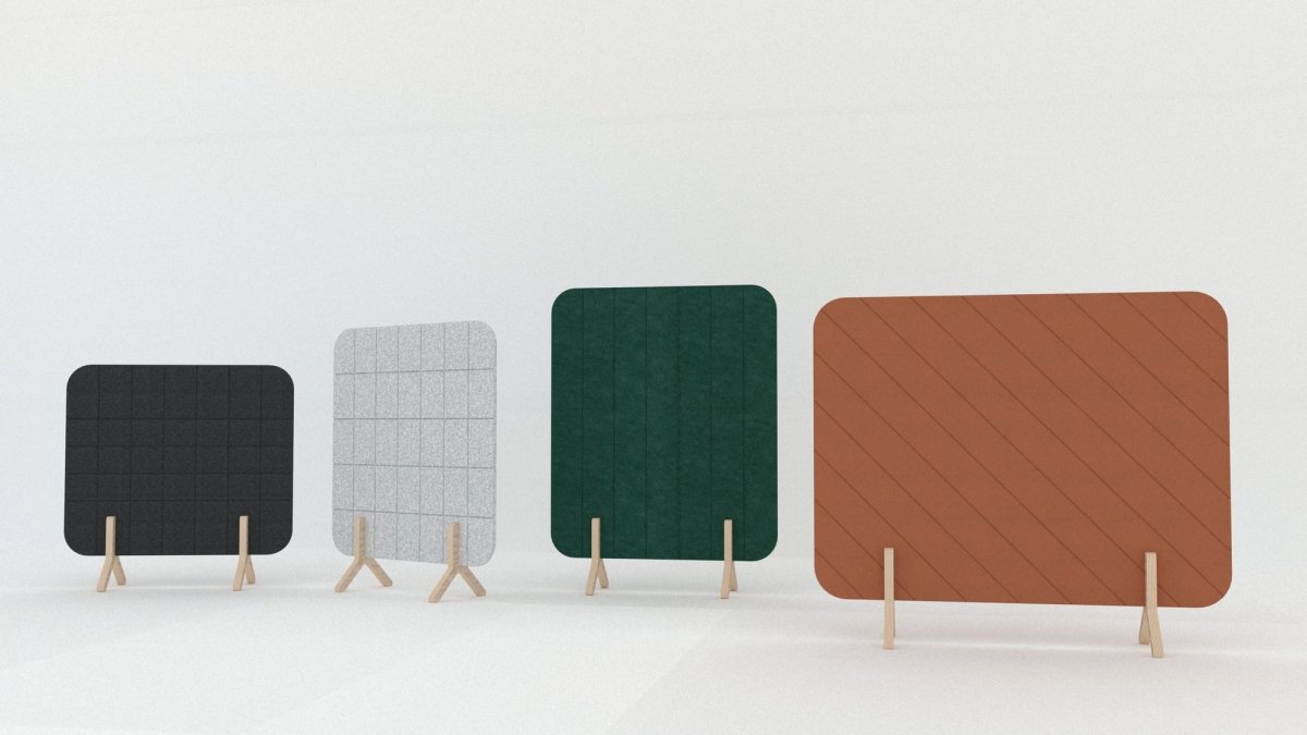 Koala Grid Freestanding Screen - StraightThat’s My Office Furniture, 360 Degree View storage, desk, chair
