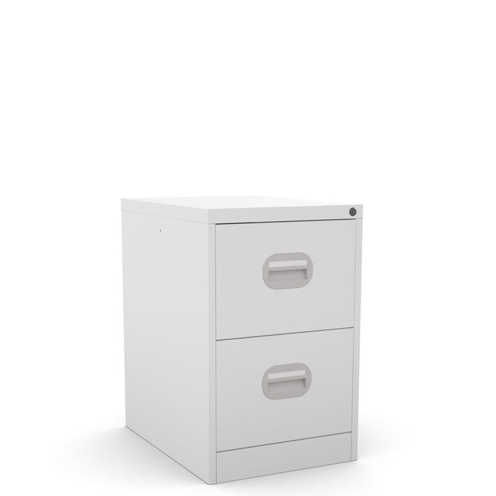 2 Drawer Filing Cabinet 2-3 Day Delivery Silverline Value FCEC2F Grey/White/Red/Blue/Black -Filing Cabinet Fast Delivery