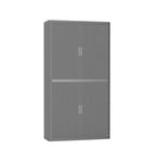 Colour Tambour Cupboard 200cm H with 4 shelves EOTAM2M TallPicture Tambour Cupboard