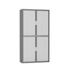 Colour Tambour Cupboard 200cm H with 4 shelves EOTAM2M TallPicture Tambour Cupboard