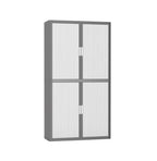 Colour Tambour Cupboard 200cm H with 4 shelves EOTAM2M TallPicture Tambour Cupboard