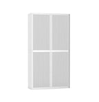Colour Tambour Cupboard 200cm H with 4 shelves EOTAM2M TallPicture Tambour Cupboard