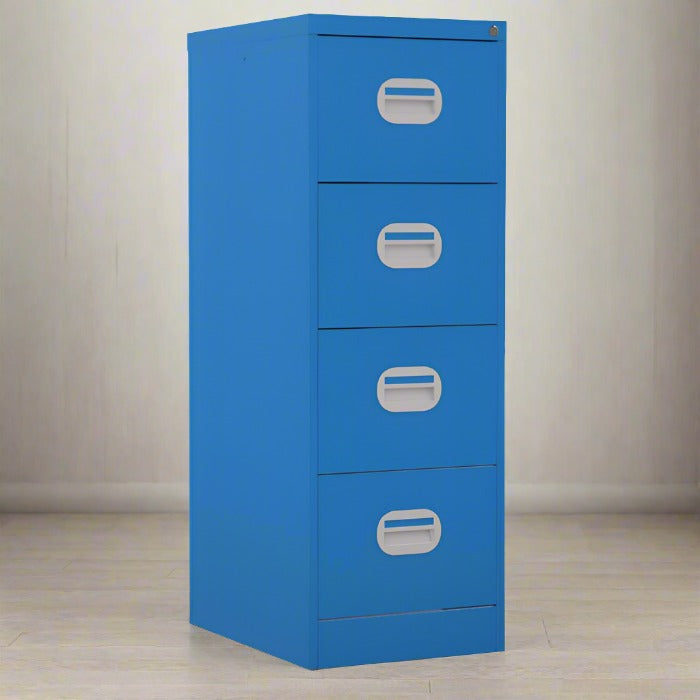 4 Drawer Filing Cabinet 2-3 Day Delivery Silverline Value FCEC4F - Filing Cabinet Fast Delivery