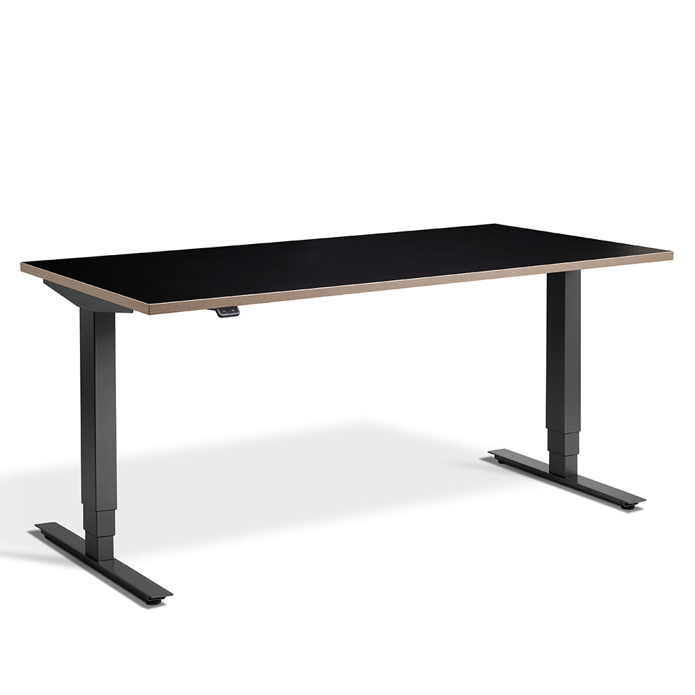 Lavoro Standing Desk Height Adjustable  | BADV12080-Nebraska Oak