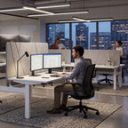 Koala Back2Back Sit Stand Office Desk Screen 6 Styles