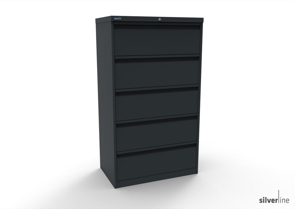 Silverline Media Card Index Filing Cabinet  6900 drawer CIUR55 CIUR55-Antique Pink-IA55D5SD023 x2 Add 10 Dividers