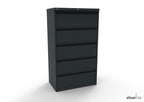 Silverline Media Card Index Filing Cabinet  6900 drawer CIUR55 CIUR55-Antique Pink-IA55D5SD023 x2 Add 10 Dividers