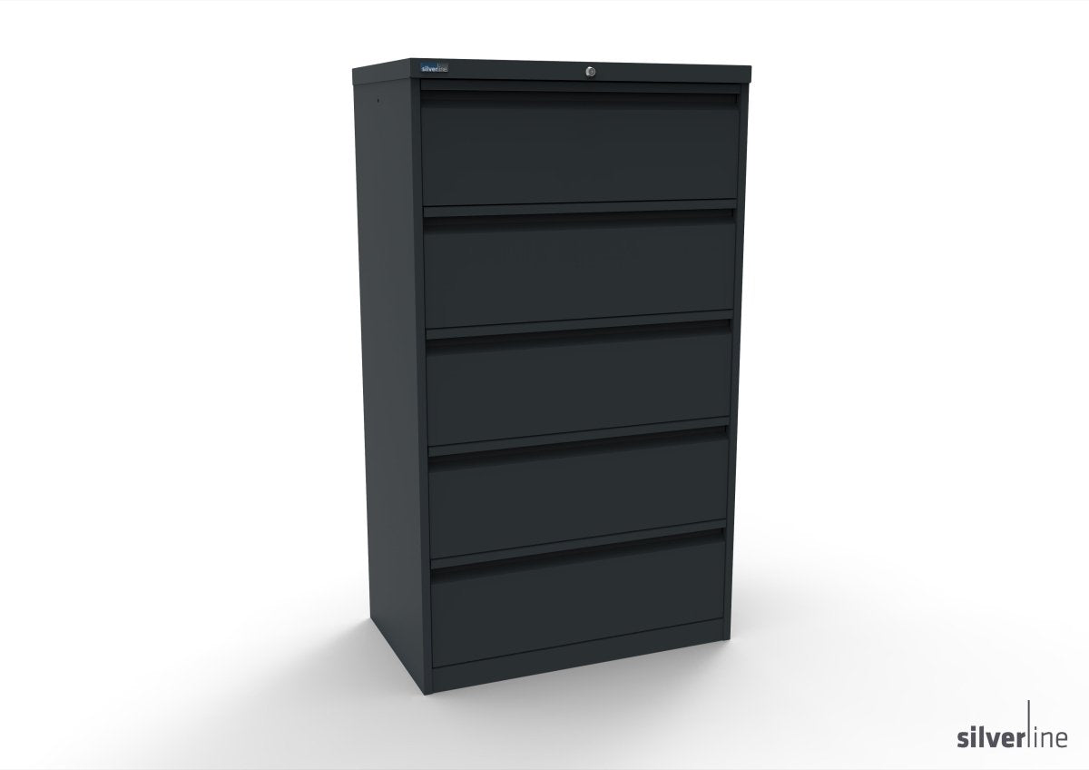 Silverline Media Card Index Filing Cabinet  6900 drawer CIUR55 CIUR55-Antique Pink-IA55D5SD023 x2 Add 10 Dividers