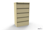 Silverline Media Card Index Filing Cabinet  6900 drawer CIUR55 CIUR55-Black-IA55D5SD023 x2 Add 10 Dividers