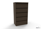 Silverline Media Card Index Filing Cabinet  6900 drawer CIUR55 CIUR55-Chlorophyll-IA55D5SD023 x4 Add 20 Dividers