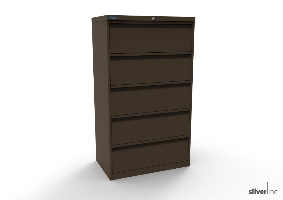 Silverline Media Card Index Filing Cabinet  6900 drawer CIUR55 CIUR55-Chlorophyll-IA55D5SD023 x4 Add 20 Dividers