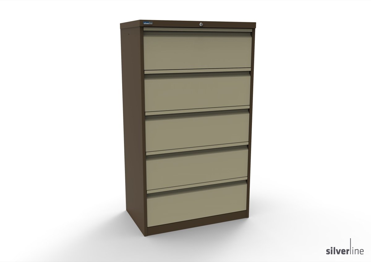 Silverline Media Card Index Filing Cabinet  6900 drawer CIUR55 CIUR55-Chlorophyll-IA55D5SD023 x2 Add 10 Dividers