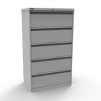 Silverline Media Card Index Filing Cabinet 3 rows of A5 cards 6900 per drawer CIUR55 CIUR55-Antique Pink None