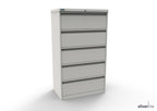 Silverline Media Card Index Filing Cabinet  6900 drawer CIUR55 CIUR55-Ocean Cobalt-IA55D5SD023 x4 Add 20 Dividers