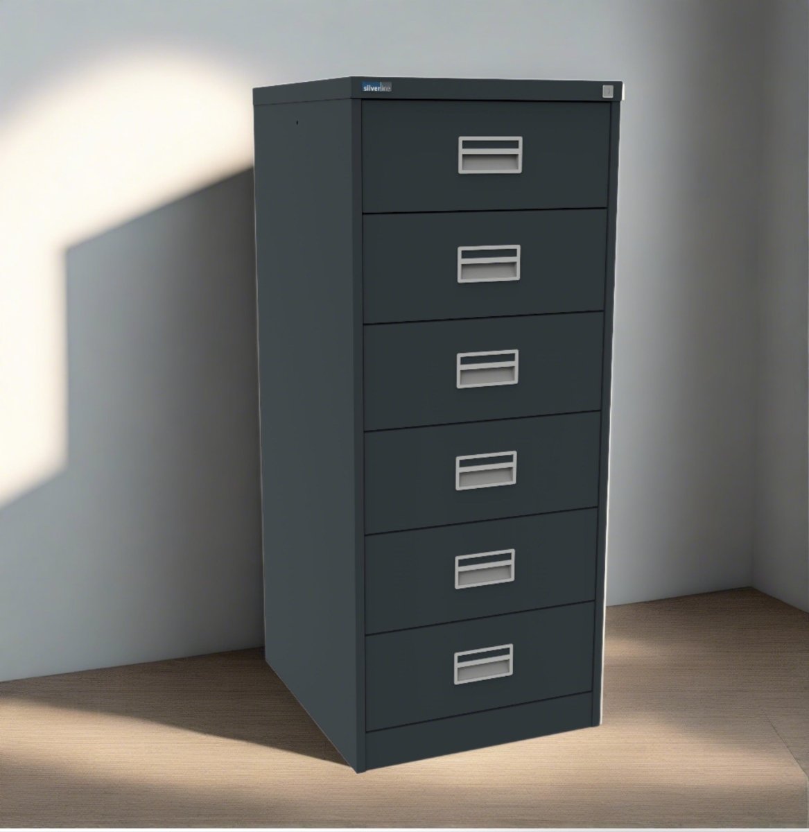 Optician and Optical Record Card Filing Cabinet A5  570 cards or 74DVD's per drawer CIUR65-Antique Pink None
