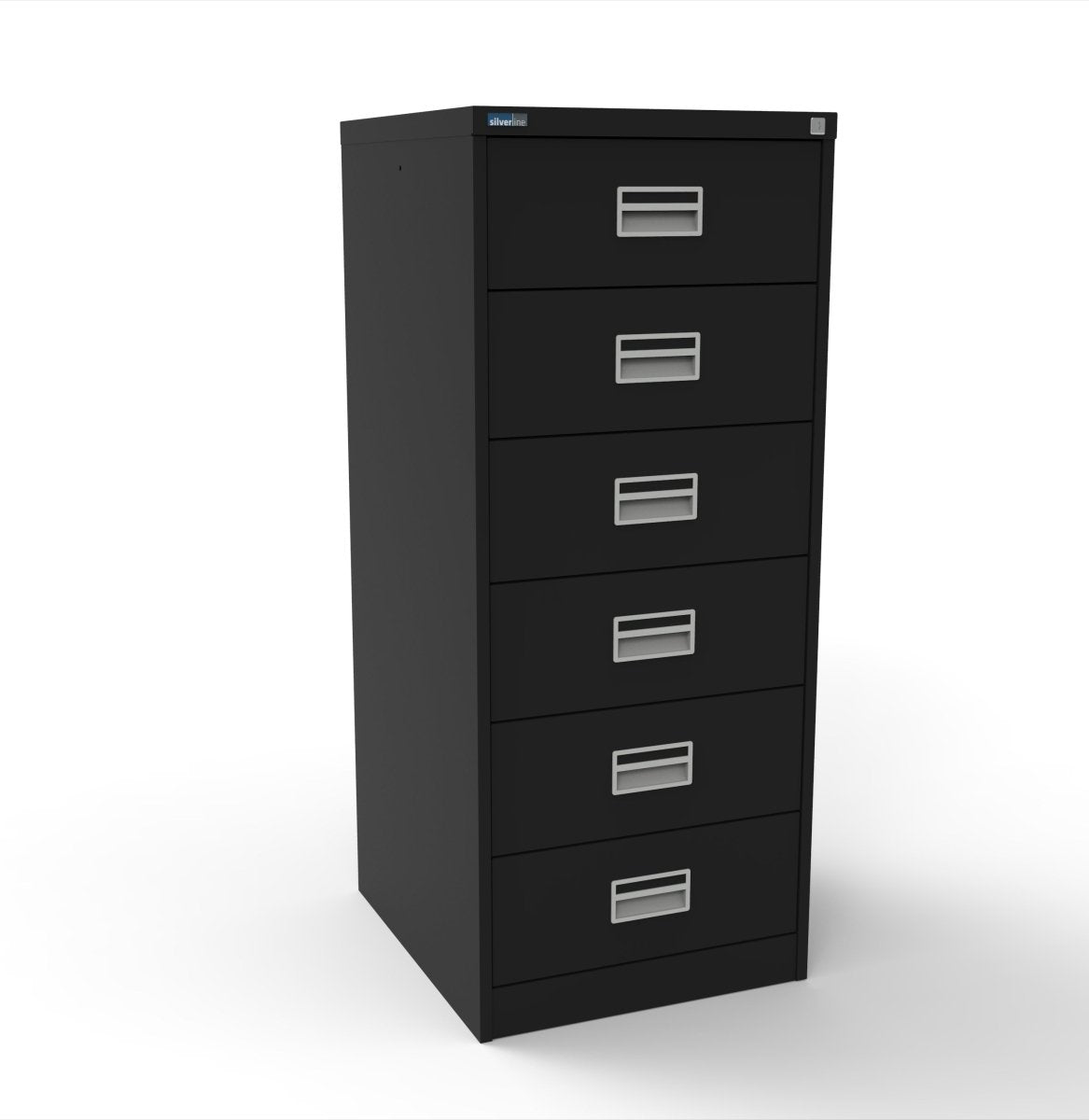 Optician and Optical Record Card Filing Cabinet A5  570 cards or 74DVD's per drawer CIUR65-Black None