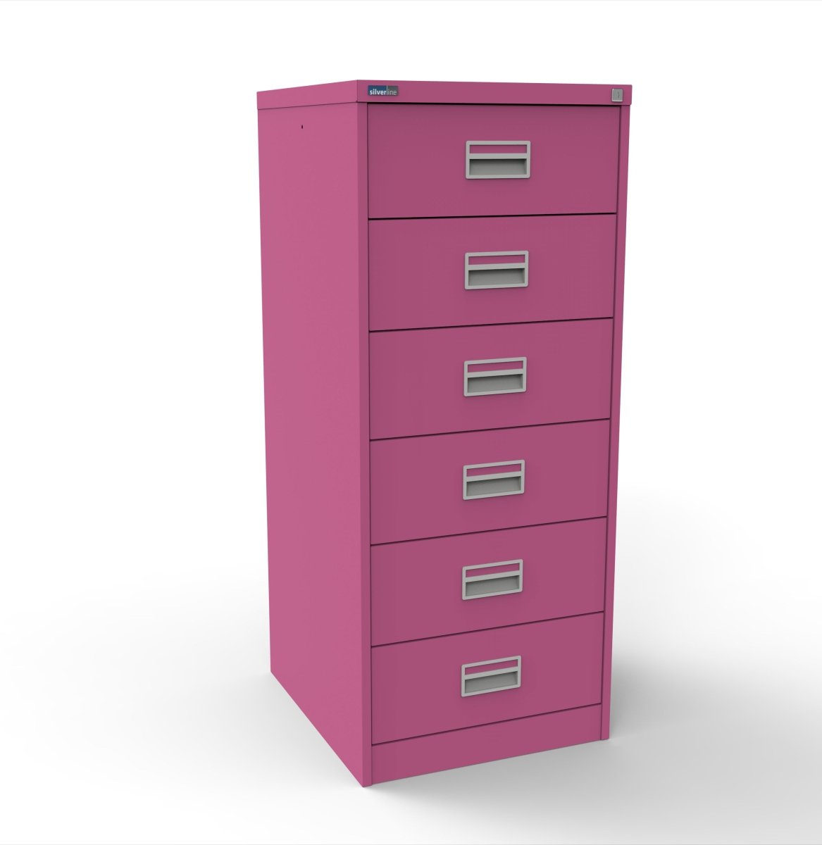 Optician and Optical Record Card Filing Cabinet A5  570 cards or 74DVD's per drawer CIUR65-Goose Grey None
