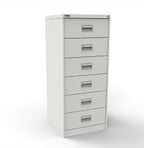Optician Optical Record Card Filing Cabinet A5  570 cards drawer CIUR65-Light Grey-IA65D5SD023 x4 Add 20 Dividers